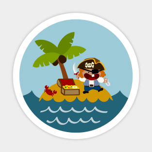 Happy Pirate Sticker